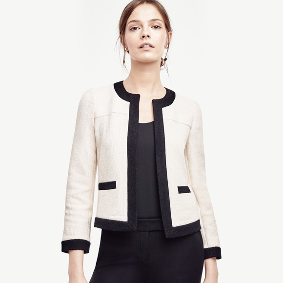 Ann Taylor Jackets & Blazers - New Ann Taylor textured open jacket XS